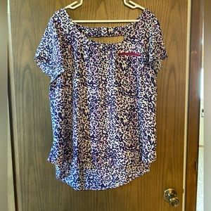 Torrid Leopard Print Tunic Top